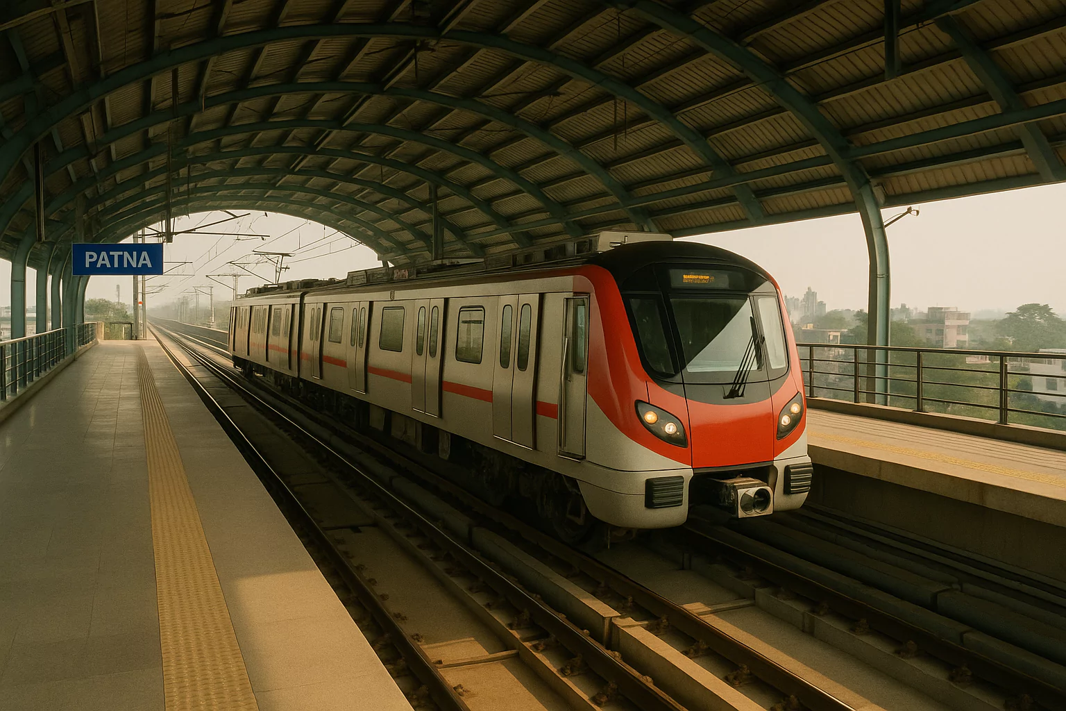 Patna Metro Trial Run